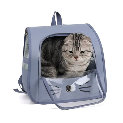 Breathable Cat Carrier Backpack for Travel and Transport