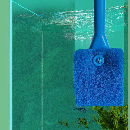 Aquarium Glass Plant Cleaning Brush and Algae Scraper Tool