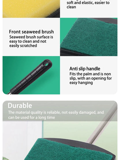 Long Handle Algae Cleaning Brush for Aquariums