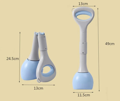 70cm Portable Dog Pooper Scooper for Easy Waste Cleanup