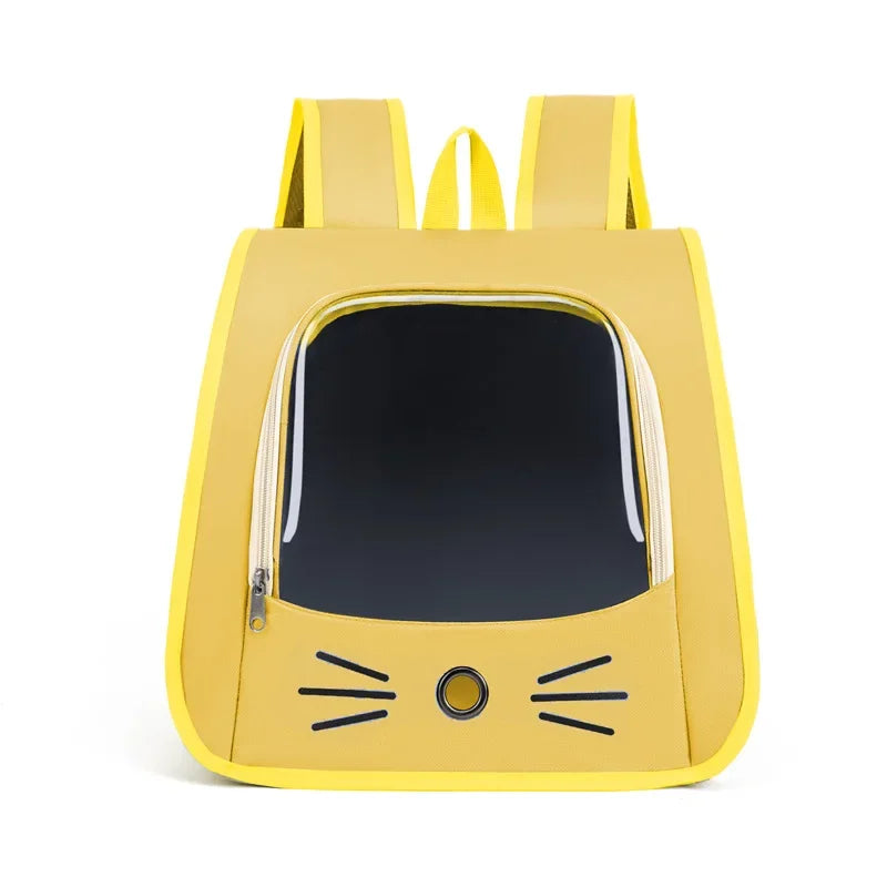 Breathable Cat Carrier Backpack for Travel and Transport