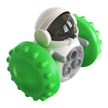 Interactive Puzzle Treat Dispenser for Small Dogs and Cats