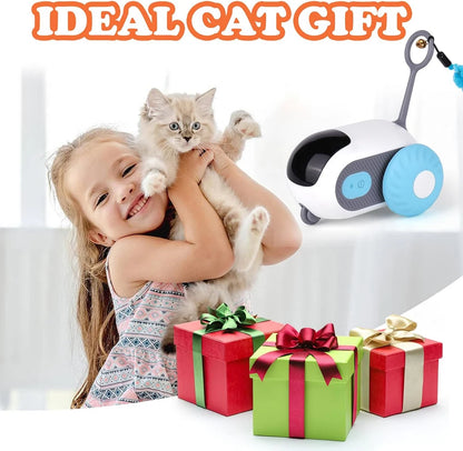 Interactive Remote-Controlled Toy Car for Cats and Dogs