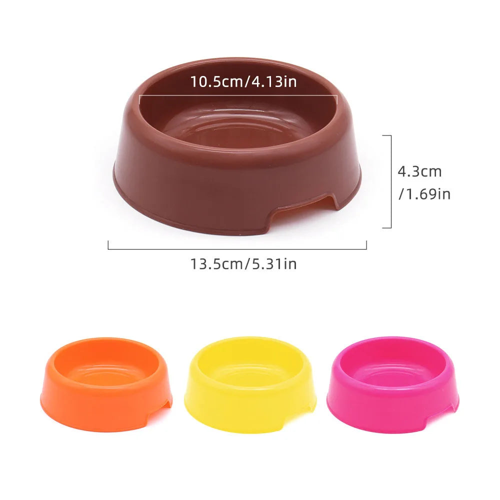 Cat and Small Dog Feeding Bowl and Water Dish Set
