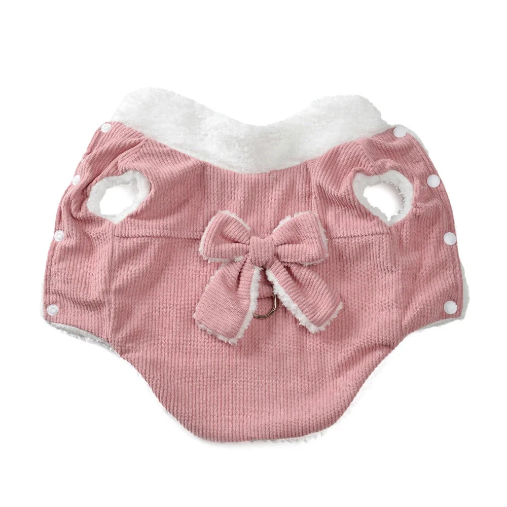 Warm Cat Costume Vest for Small to Medium Cats