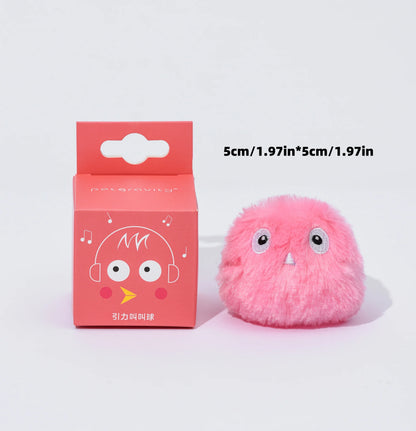 Electric Catnip Squeak Toy Ball for Interactive Play