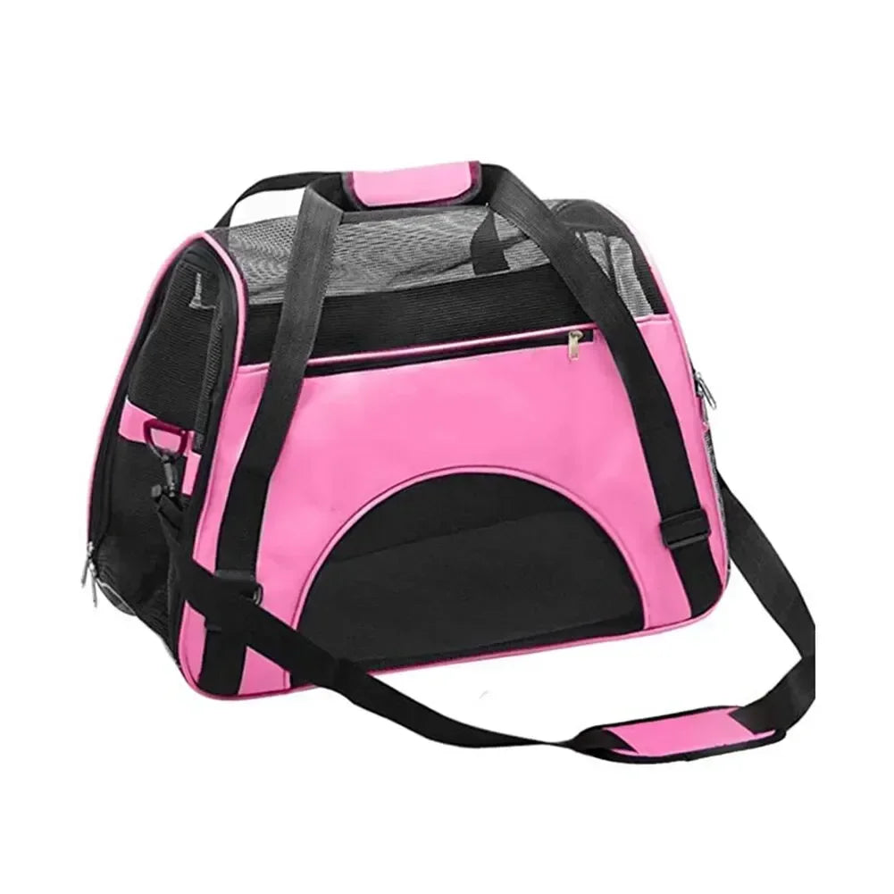 Breathable Mesh Pet Travel Backpack for Cats and Dogs