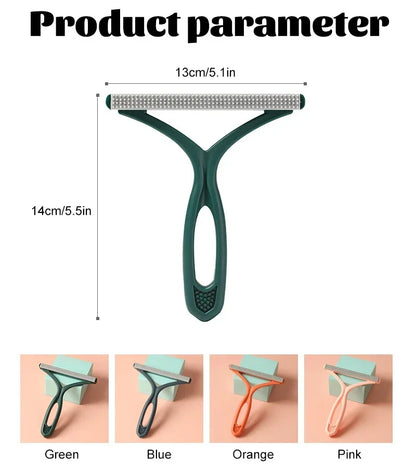 Silicone Double-Sided Pet Hair Removal Brush for Home Use