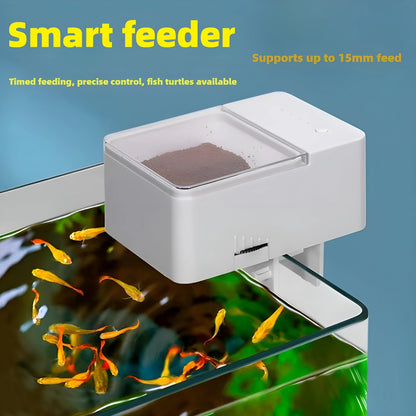Smart Fish Feeder with Timer - Perfect for Fish and Turtles
