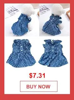 Lace Design Spring Summer Dog & Cat Dress with Mesh Skirt