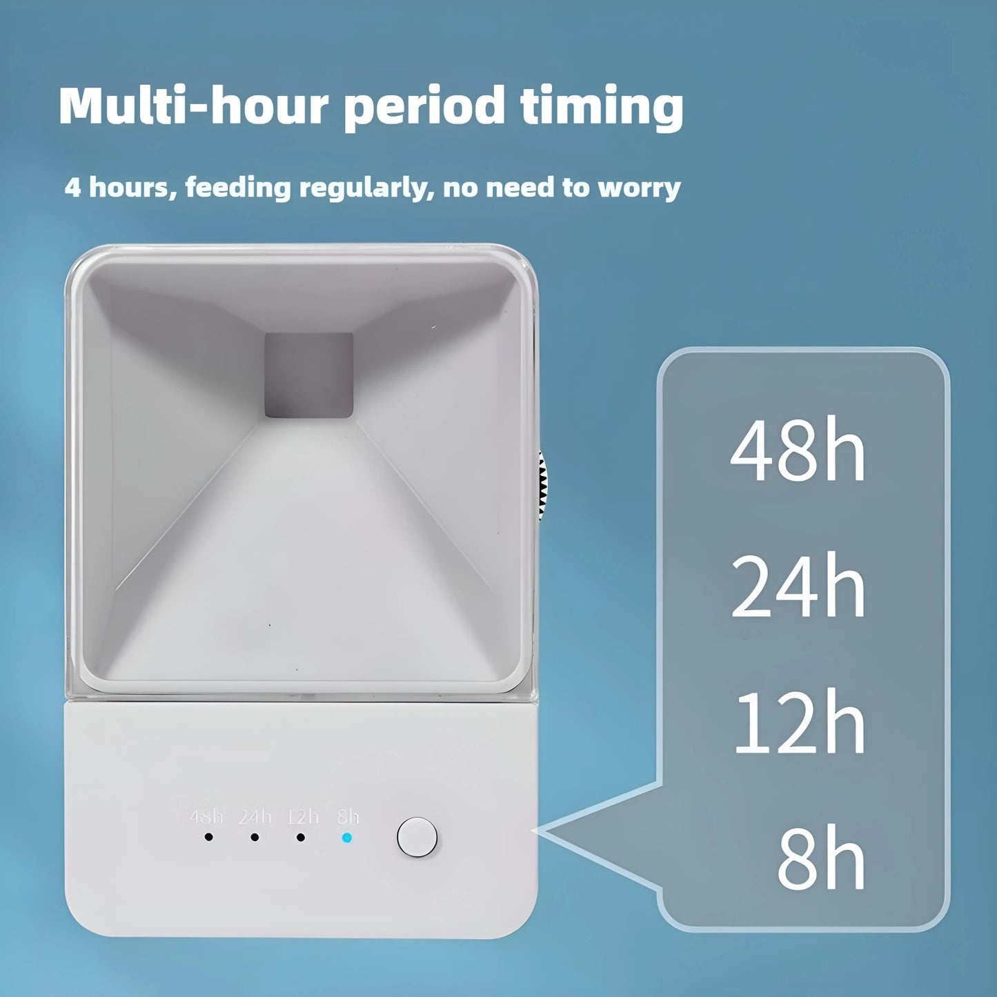 Smart Fish Feeder with Timer - Perfect for Fish and Turtles