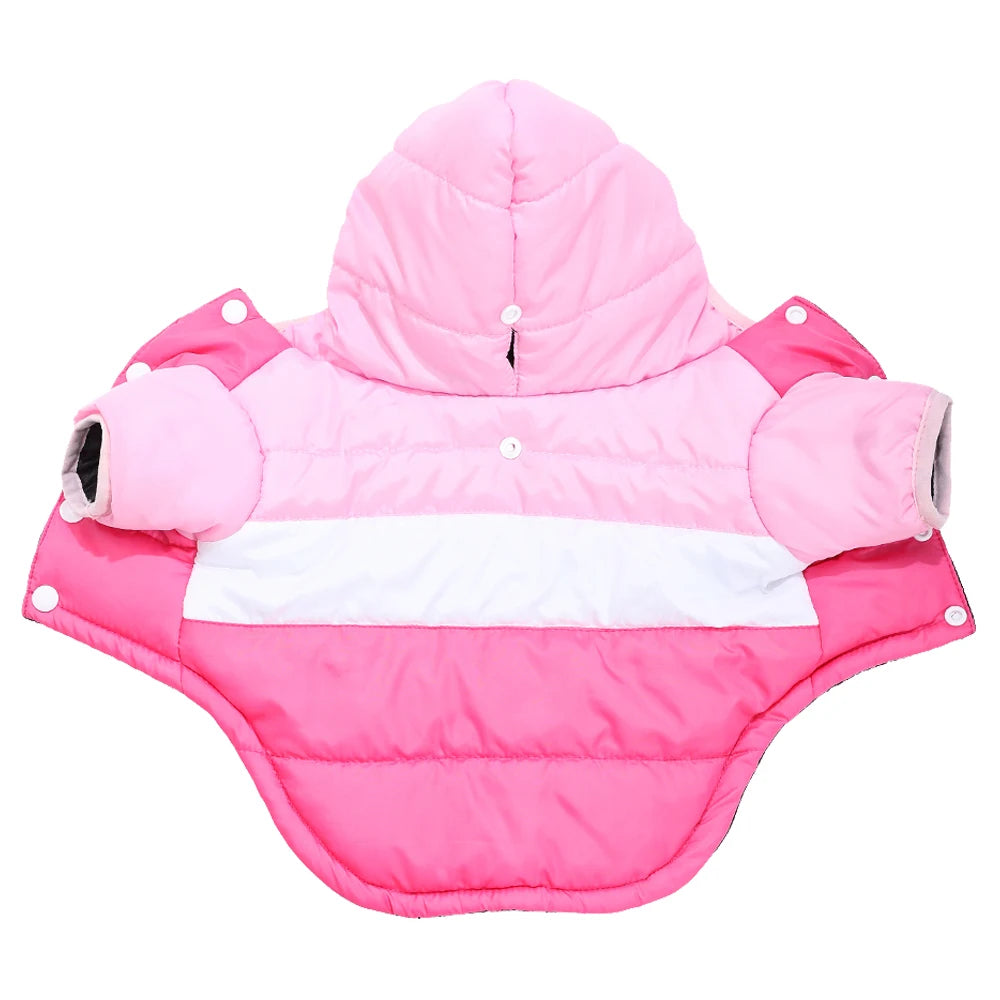 Waterproof Windproof Dog Hoodie for Small Dogs and Cats