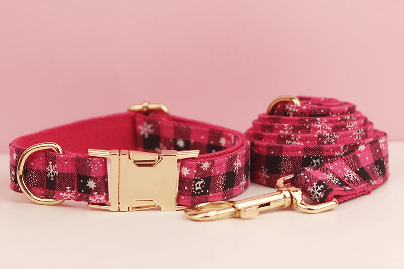 Dog Holiday Gift Set: Vest, Collar, Rope & Bow for Pets