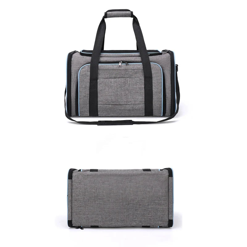 Portable Breathable Cat and Dog Backpack Carrier for Travel