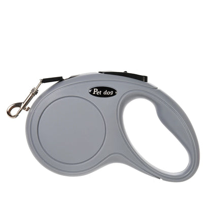 Automatic Retractable Dog Leash with Nylon Rope and Harness