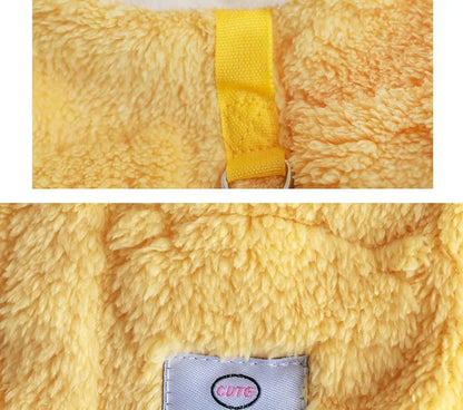Warm Fleece Pullover Sweater for Small Dogs and Puppies