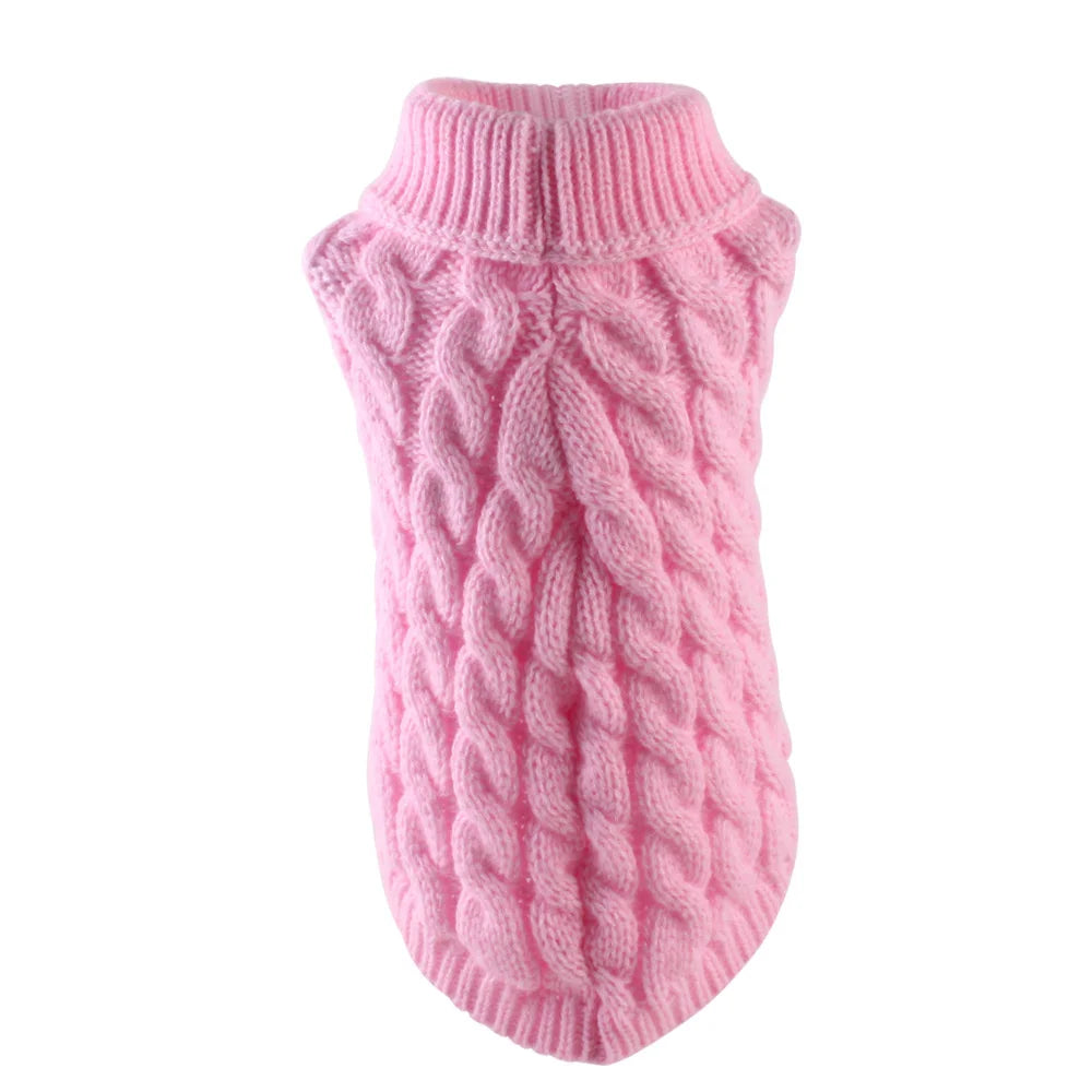 Knitted Sweaters for Small Dogs and Cats in Autumn/Winter