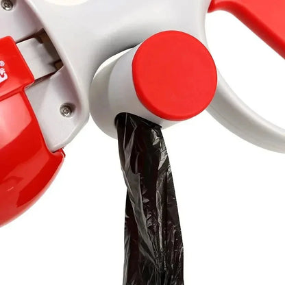 Portable Dog Poop Scooper with Bag Dispenser for Easy Cleanup