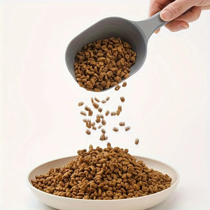 Large Capacity Pet Food Scoop for Cats and Dogs