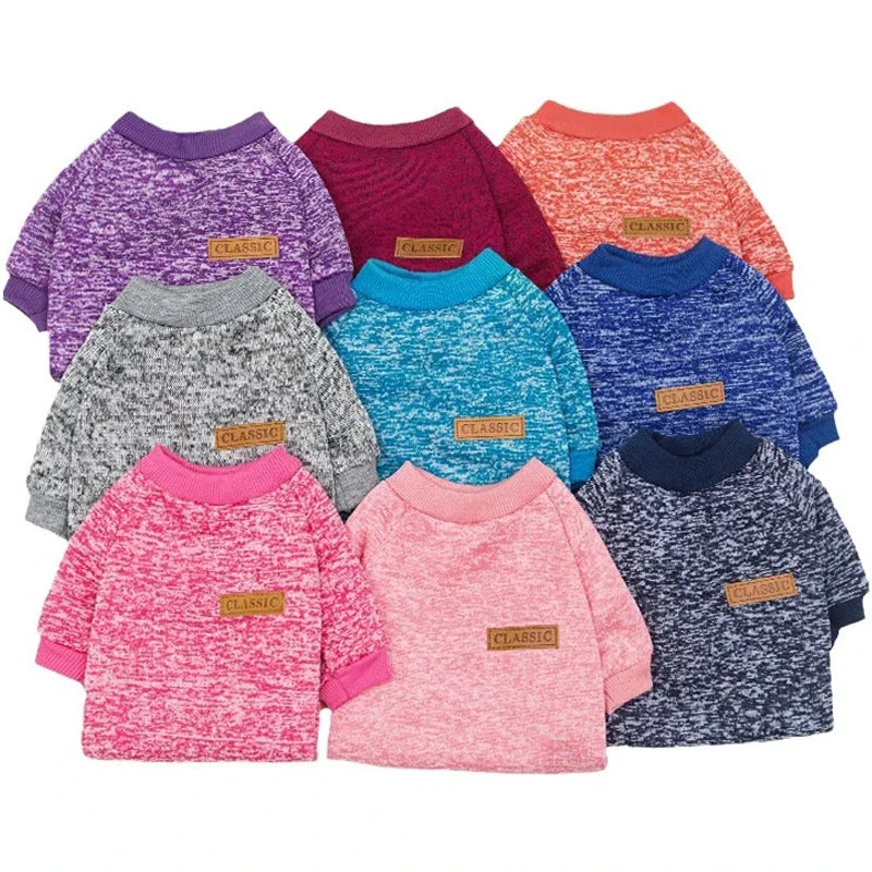 Cozy Sweater for Small and Medium Dogs, Warm Pet Apparel