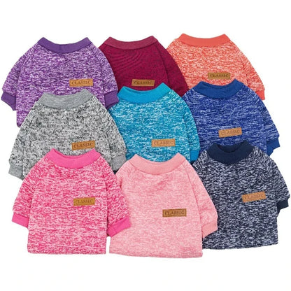 Cozy Sweater for Small and Medium Dogs, Warm Pet Apparel