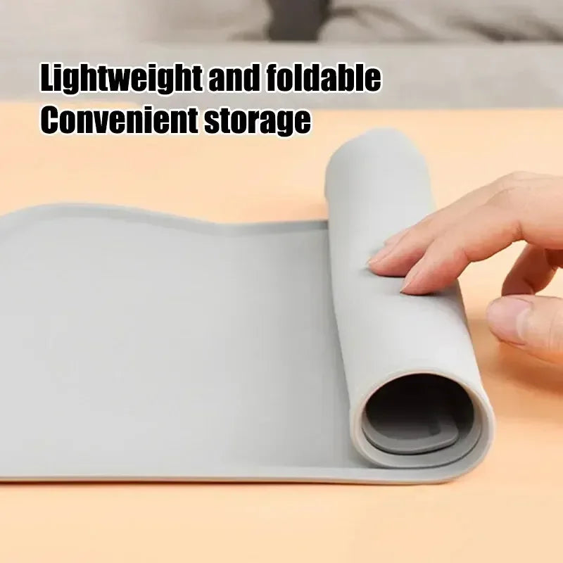Non-Slip Silicone Pet Feeding Mat for Dogs and Cats