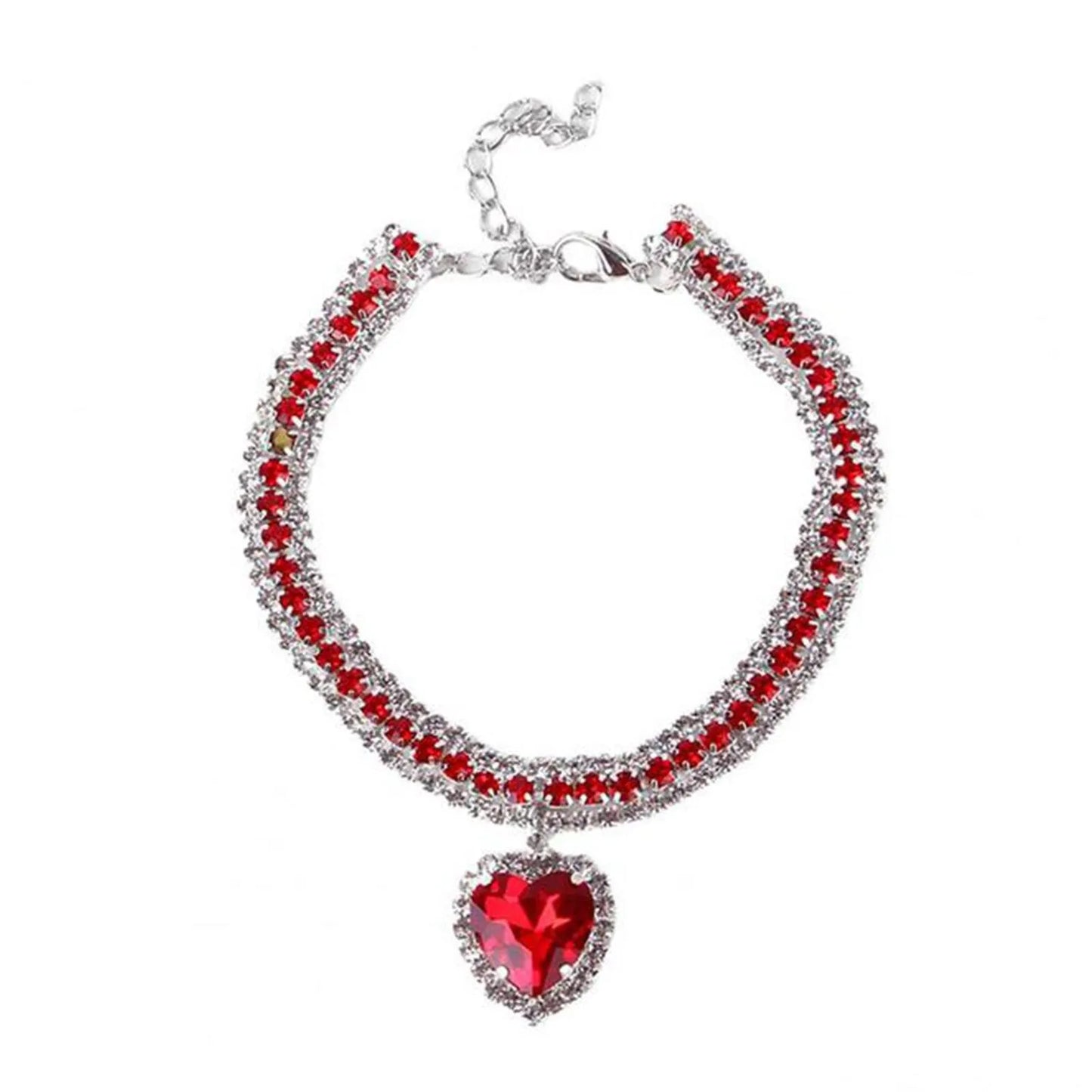 Rhinestone Crystal Pet Collar for Dogs and Cats