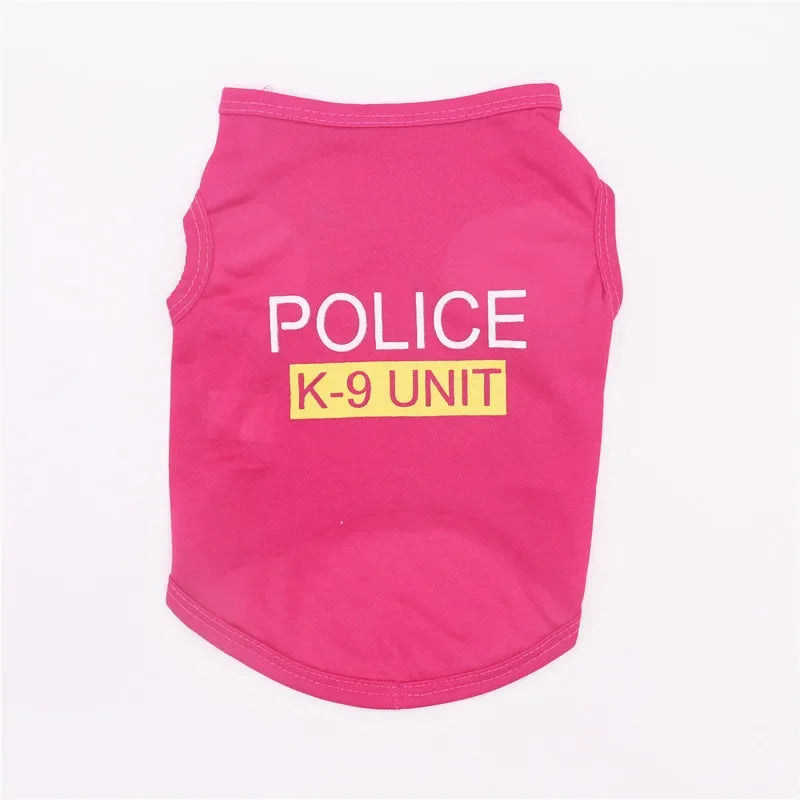 Cotton SECURITY Costume for Cats and Small Dogs