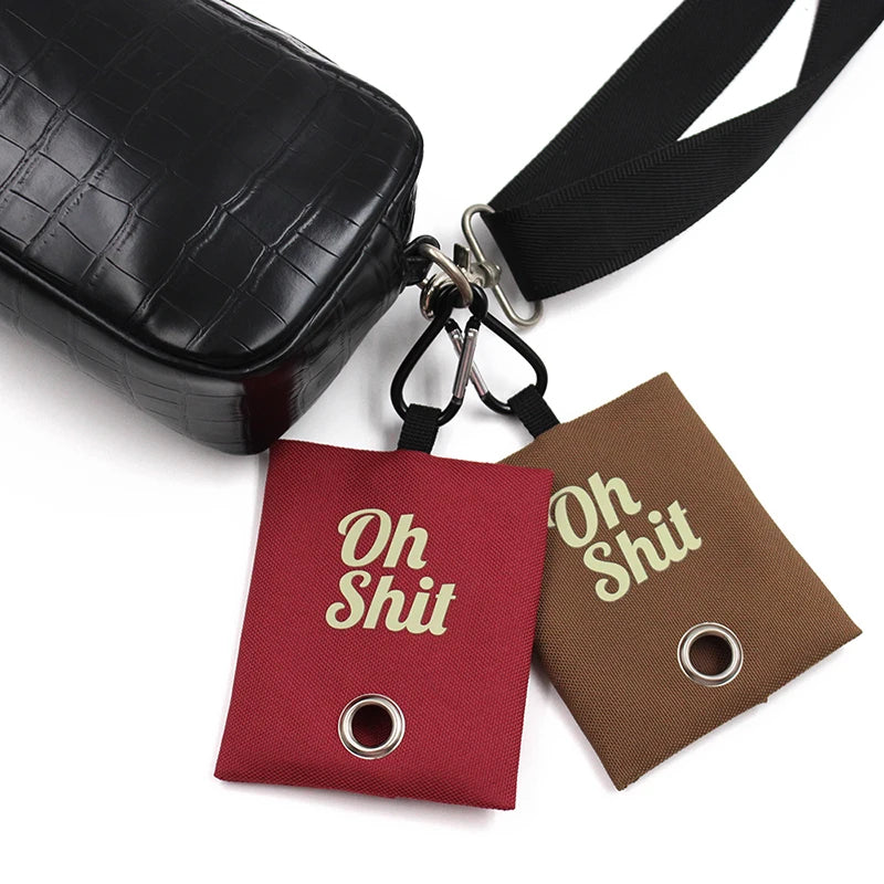 Portable Dog Poop Bag Dispenser for Outdoor Use