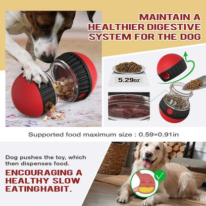 Interactive Slow Feeder Dog Toy for Small to Large Pets