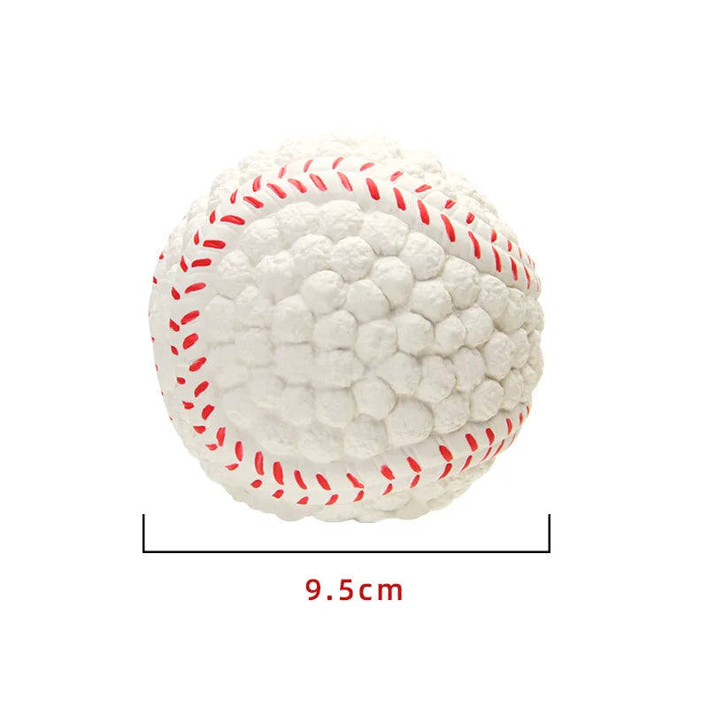 Natural Latex Dog Balls for Small to Large Dogs