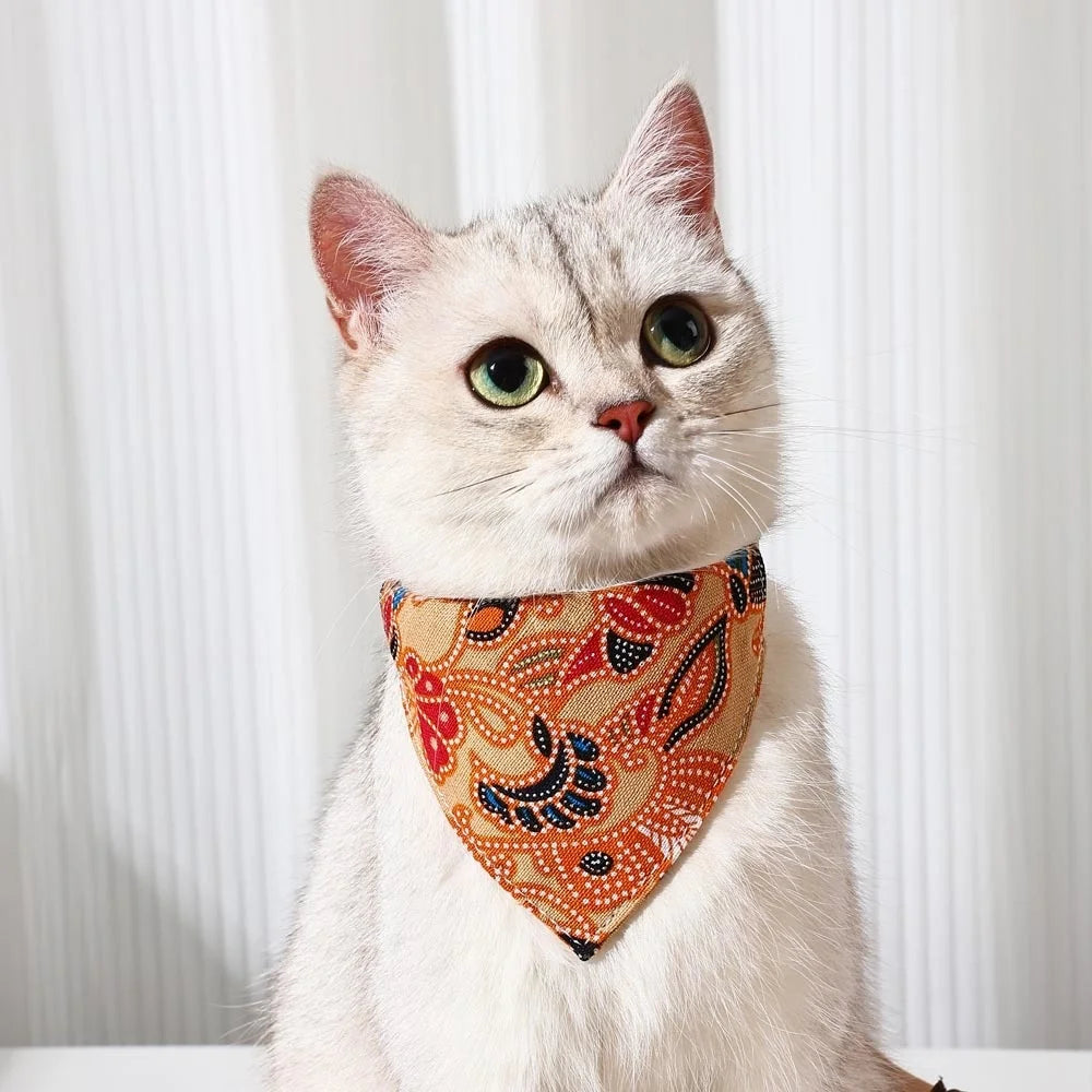 Adjustable Triangle Scarf for Dogs and Cats, XS-L