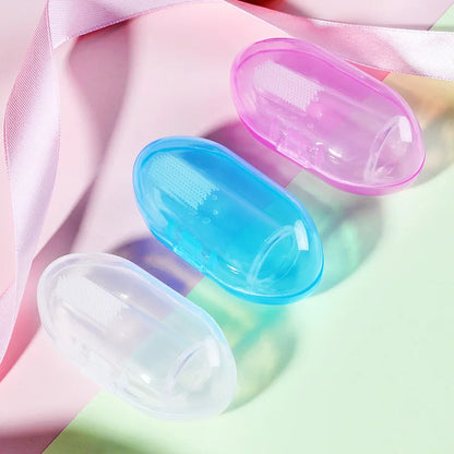 Soft Silicone Finger Toothbrush for Dogs and Cats