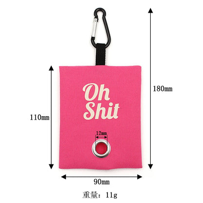 Portable Dog Poop Bag Dispenser for Outdoor Use