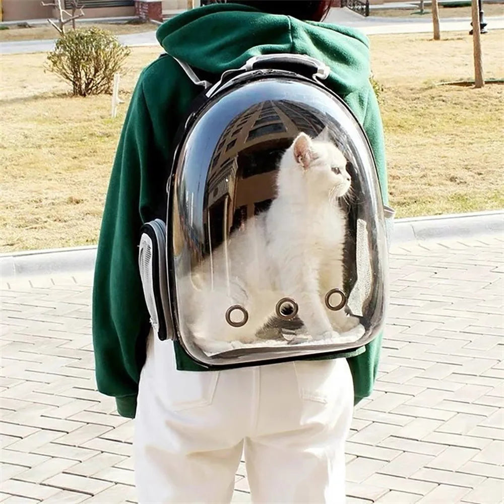 Breathable Cat and Dog Carrier Backpack for Travel