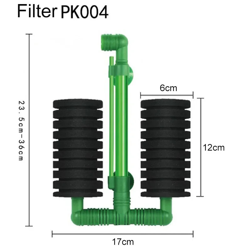 Biochemical Sponge Filter for Aquarium Fish Tanks