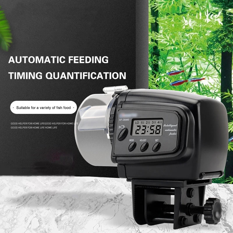Automatic Fish Food Feeder with Timer for Aquariums