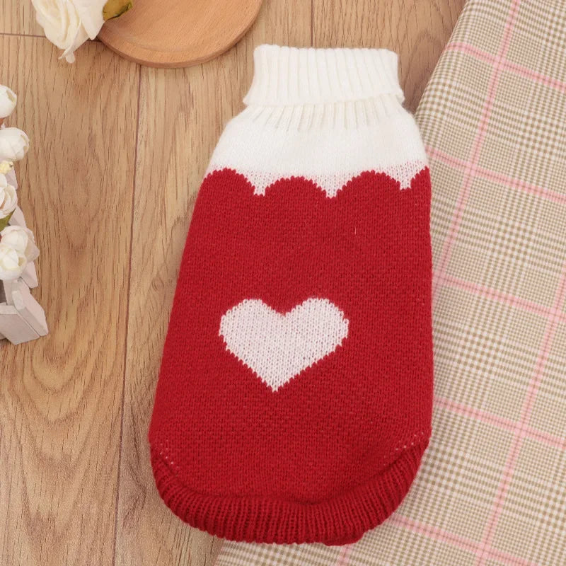 Winter Cat Sweater Vest for Sphynx and Small Cats