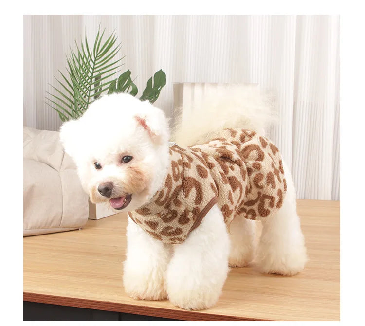 Cozy Winter Dress for Small Dogs and Puppies
