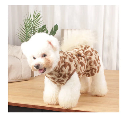 Cozy Winter Dress for Small Dogs and Puppies