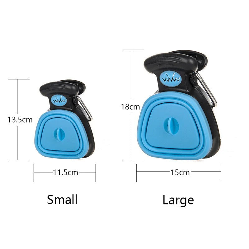 Portable Dog Pooper Scooper with Biodegradable Bags