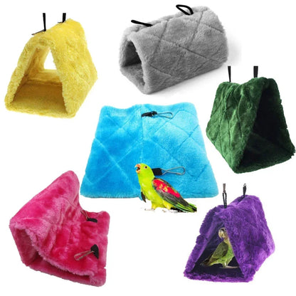 Warm Hammock Tent for Pet Birds - Cozy Sleeping Cave