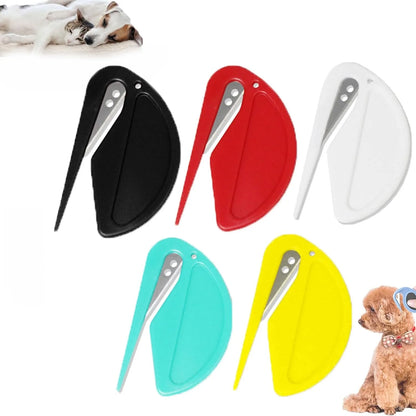 5-Pack Pet Knot Cutter Tool for Cat Grooming and De-tangling