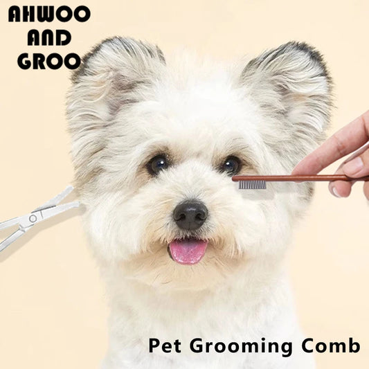 Facial Cleaning Comb for Pets - Removes Tear Stains