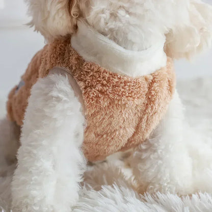 Warm Fleece Pullover Sweater for Small Dogs and Puppies