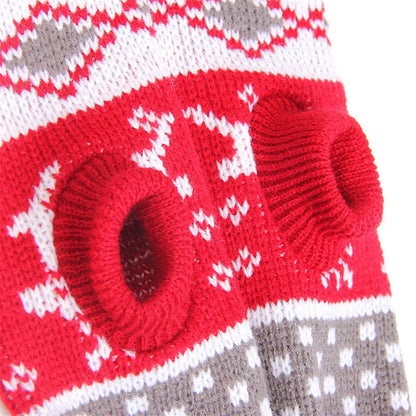 Winter Warm Cat Sweater Pullover for Sphynx and Pets