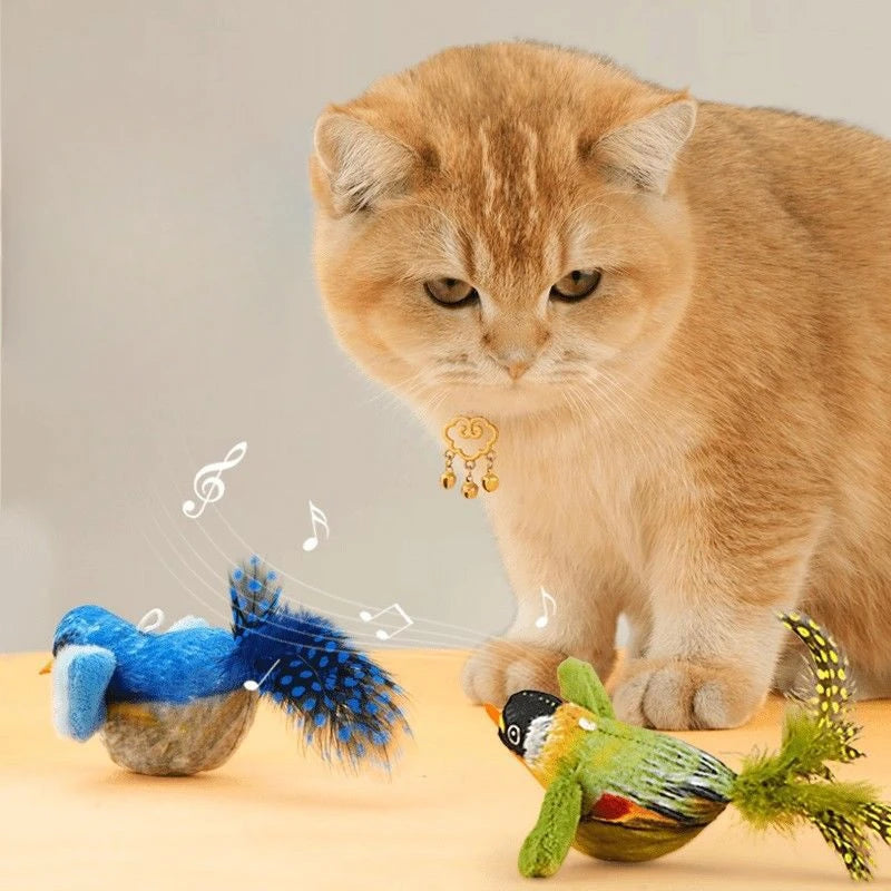 Interactive Wall Hanging Cat Toy with Sound and Catnip