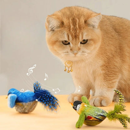 Interactive Wall Hanging Cat Toy with Sound and Catnip