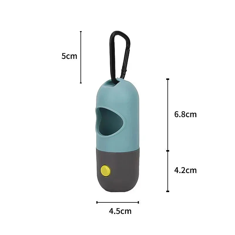Light-Up Dog Poop Bag Dispenser with Eco-Friendly Bags