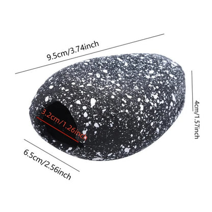 Cichlid Stone Cave Aquarium Ornament for Fish and Shrimp